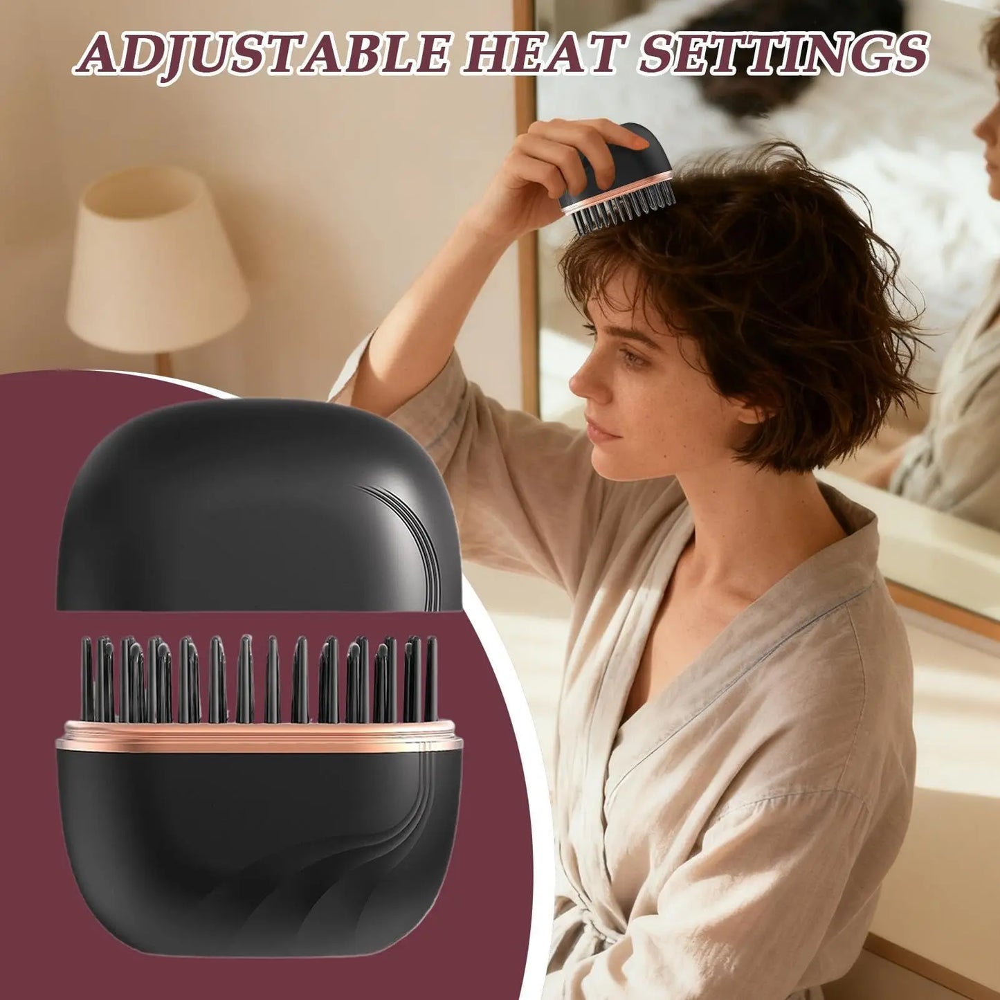 Portable Rechargeable Hair Straightener